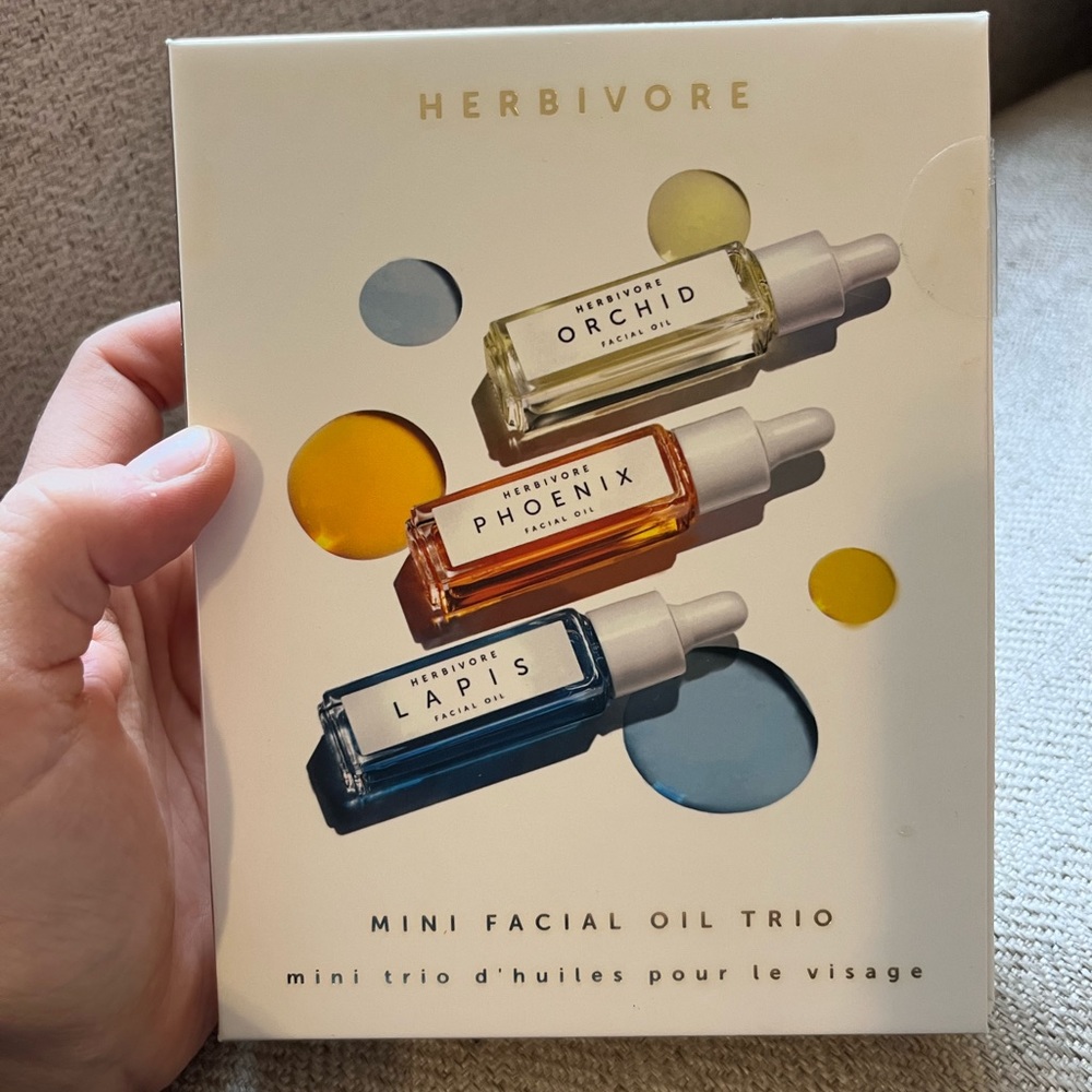 Herbivore Botanicals Mini Facial Oil Trio